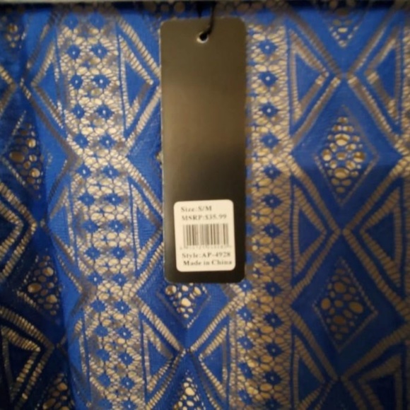 Victoria Open Front Shawl Cardigan Cover Up - Picture 13 of 16